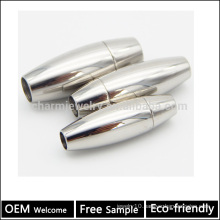 BX005 Wholesale 304 Stainless steel magnet clasp bracelet DIY jewelry Findings free sample 2/3/4/5/6/7/8MM